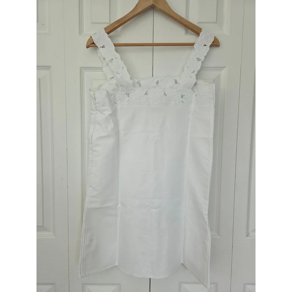 J. Crew Tall Ondine mini dress in double cotton poplin TXS White NWT $188 CV953